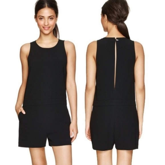 Aritzia Other - Aritzia Babaton Black Ozzy Romper